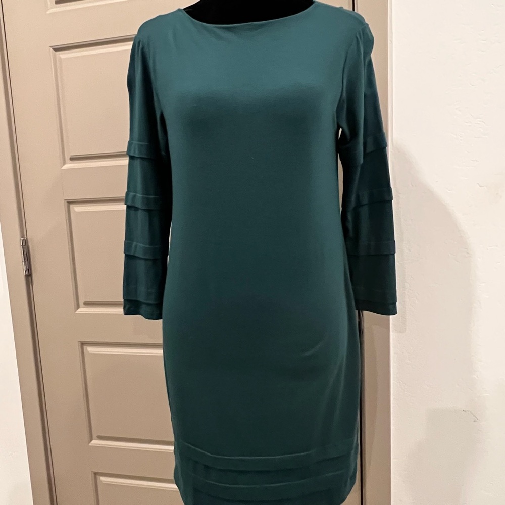 Champion Teal Long Sleeve Dress